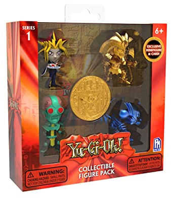 Yu Gi Oh - Lot de 4 Minifigures de 7,5 cm