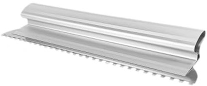 JISADER Llana dentada cuadrada para baldosas Llana manual para baldosas de mampostería de alta resistencia de 40/60 cm Herramienta versátil para raspar, Grande