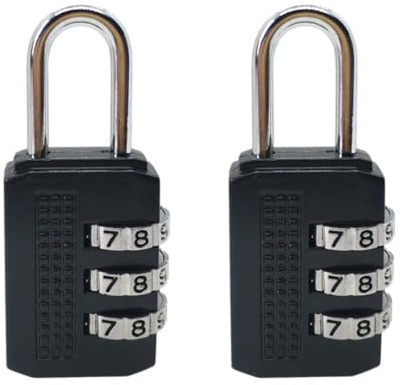 Cadenas de sécurité à combinaison à 3 chiffres en alliage de zinc pour valise, valise, armoire à code