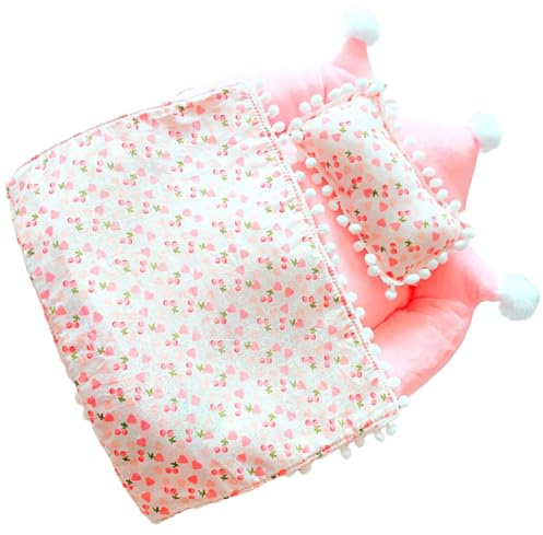 Colección de dormitorio de muñecas en miniatura: almohada de colchón de felpa y ropa de cama para muñecas de 20 cm, accesorios de cama de tela suave