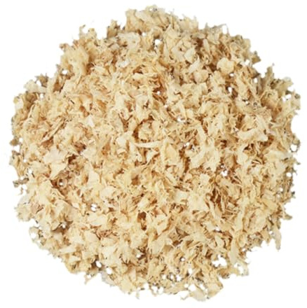 KHBUAB Litière Naturelle pour Animaux en Copeaux de Bois 500g Contrôle des Odeurs, Matériau en Bois, Lapins Cobayes