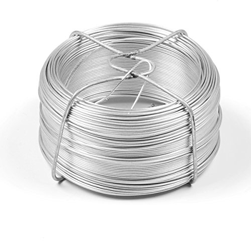 INDUTEC Drahtspinne Drahtrolle Drahtspule Draht verzinkt 1,2 mm - Länge 100 m