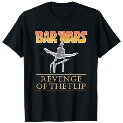Bar Wars Boys Funny Gymnastics T-Shirt T-Shirt