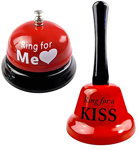 Campana de llamada de 2 piezas de servicio Bell Bell Bar de servicio de atención de campana de recepción Bell Service Bell Eventos de boda Campana de eventos de fiesta Campana Campana