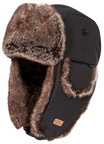Trespass Faux Fur Winter Hat Dapper