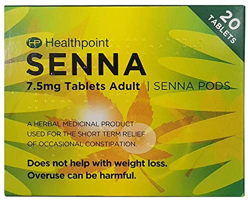 HEALTHPOINT SENNA PODS TABLETS 7.5MG 03/23 | Senna