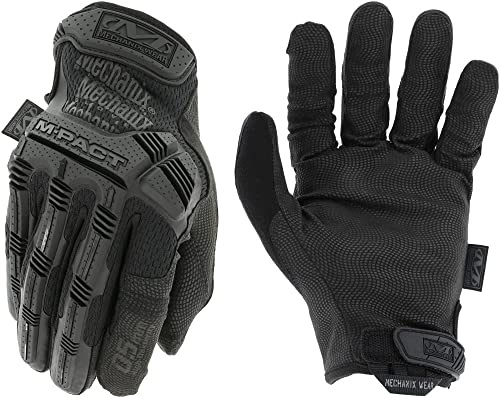 Mechanix Wear Mechanix Herren M-Pact® 0.5 Mm Covert Gloves (Medium, Full Black) Einsatzhandschuhe für hohe Fingerfertigkeit, Covert, M EU