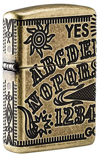 Zippo Accendino tascabile, in ottone, misura unica
