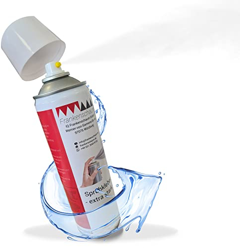 Frankenschaum Kraft-Sprühkleber 1000ml (2 Dosen) für Schaumstoffe, Stoffe, Akustik, Filze und zum Basteln