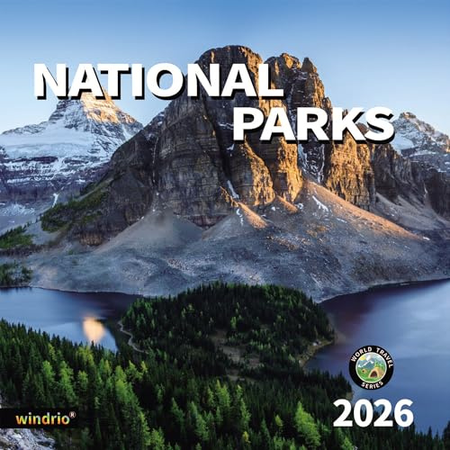 2026 Wall Calendar,Calendar 2026, November 2025 - December 2026, Wall Calendar National Parks, 12 x 24 Opened,Full Page Months Thick & Sturdy Paper for Calendar Organizing & Planning