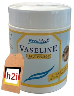 h2i Vaseline | 1 x 125g | Kosmetikum in Arzneibuchqualität | ohne Parfum & Farbstoffe | idealer Schutz für strapazierte Haut