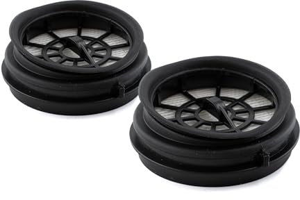 BAKUUM Pack de 2 Filtros Aspirador Escoba sin Cable de Cecotec Conga Rockstar 1500 Ray Pure, 1500 Ray Jalisco, 1500 Ray Ergowet Animal, 1500 Ray Free, 1500 Ray Eternal. Filtro de Alta Eficiencia