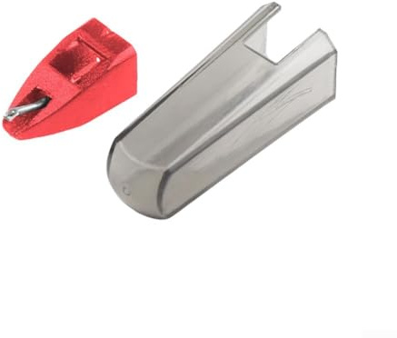 Getdoublerich Aguja de repuesto para tocadiscos Ortofon de 1ª generación para Concorde OM Super Stylus de repuesto para varias configuraciones de audio (rojo)