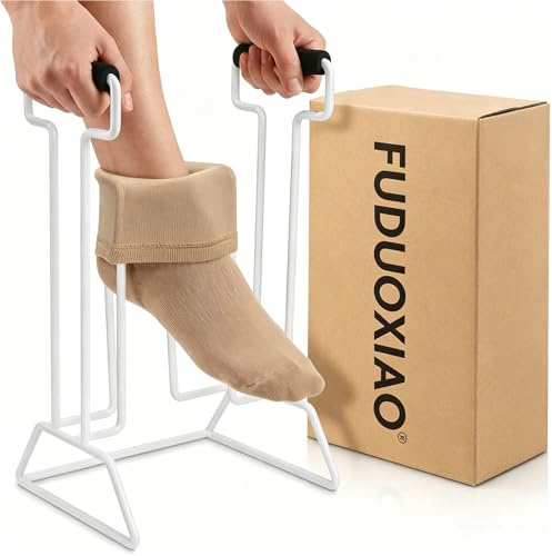 Ayuda de vestirse para medias de compresión, ayuda para calzar calcetines, ayuda para vestirse después de la cirugía de cadera, ayuda para poner calcetines y medias para personas mayores