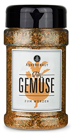 Ankerkraut Für Gemüse, Gewürz-Mischung für Auflauf, Gratin und Pfanne, 200g im Streuer, Gesunde Ernährung, Lecker Essen zu Hause, für Groß und Klein