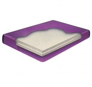 King Size Gentle Motion hardside (Wood Frame) waterbed with Liner and Fill & Drain kit