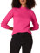 Amazon Essentials Pull Torsadé Léger Coupe Classique à Manches Longues et Col Montant Femme, Rose Vif, M