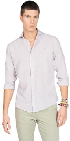 HARPER & NEYER Venedig skjorta för män Beige, Beige, XL