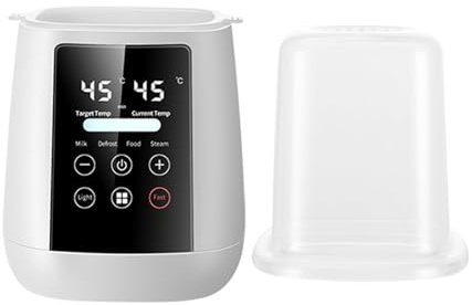Calentador de biberón, calentador de biberón automático 6 en 1 para bebés - Calentador de alimentos para bebés, calentador de biberón seguro y rápido para leche materna y preparaciones para alimentos