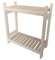 Stolarstwo Wochnik S.C. Holzregal Standregal Modulares Regal Stapelbar Kellerregal Haushaltsregal Kiefer Breite 33 cm Lange 50 cm Höhe 45 Oder 60 cm 2 Oder 3 Einlegeböden (60x50x33 cm 2 Einlegeböden)