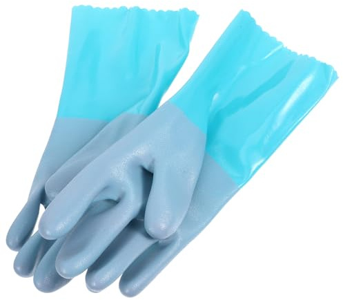 CALLARON Guanti Resistenti Antiforatura in Gomma Antiscivolo per Pulizia e Manipolazione di Pesce e Frutti di Mare, Guanti da Pesca Presa Sicura pervoro di Precisione