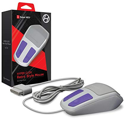 Hyperkin Hyper Click Retro Style Mouse for Super NES