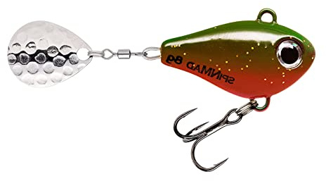 SpinMad Jigmaster Bleikopfspinner 8g - Jig Spinner, Farbe Lieblingsköder:Sheriff