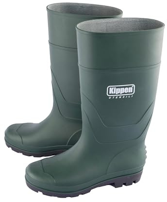 Kippen 1800D - Stivali da Lavoro Impermeabili con Suola Antiscivolo. Taglia 43