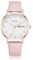 CIVO Damenuhr Lederarmband Rosa Armbanduhr: Elegant Uhren Damen Analog Quarz - Datum Wasserdicht Uhren Frauen Minimalistisch Mode Kleid Geschenke für Damen