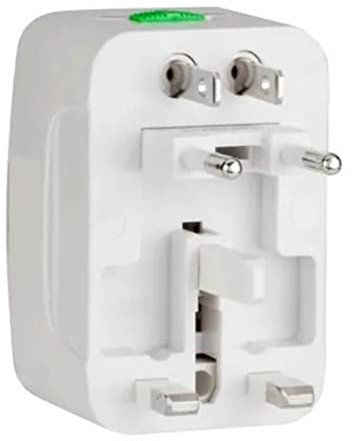 Adaptateur de voyage universel, 4 adaptateurs internationaux, protection contre les surtensions, sécurité des enfants, charge rapide, compatible avec le Royaume-Uni et l'Espagne