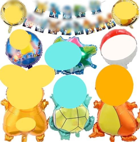 Kit de Decoración para Fiesta de Cumpleaños Infantil,Incluye Globos de Aluminio 3D,Pancarta de Feliz Cumpleaños,Temática de Elfo,Ideal para Fiestas de Niños,Decoración Festiva y Divertida