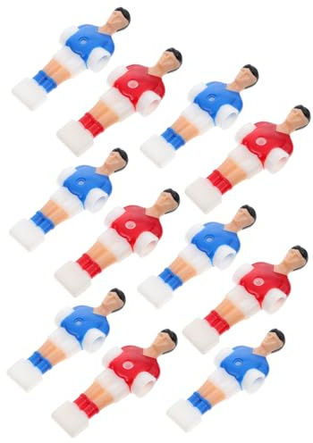 iplusmile 11pièces Figurines De Joueurs Foot Accessoires Foot pour Jeu De Football De Table Bureau