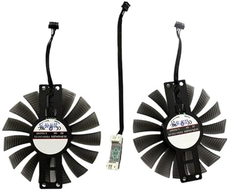 2 unids/set FD9015U12S GA92S2H, ventilador de 90MM, enfriador Super GPU 1060, 1060 GS, ventilador de tarjetas gráficas(FD9015U12S)