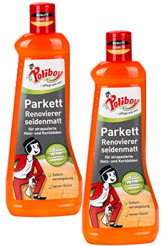 Poliboy Parkettrenovierer Seidenmatt 2 x 500 ml