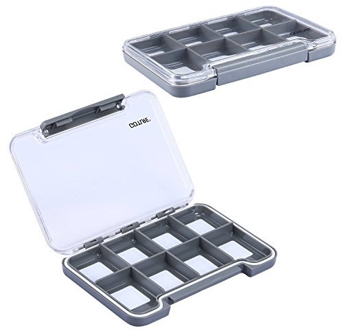 Goture Tacklebox,Kleinteilebox Angeln,Tackle Box Angeln,Köderbox,Angelbox kiste koffer,Angelzubehör BoxenAngel Tackle Box für Gummifische Wobbler Blinker,Größe S/M/L