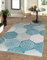 Balta Rugs In- und Outdoor-Teppich Classic Hexagon Tiles Green M 120x170cm für Innen und Außen