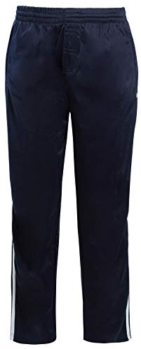 shelikes Kids Tracksuit Bottoms Boys Girls Joggers Sports Jogging Pants with Zip Pockets Open Hem PE Trousers for School Gym & Casual Wear Navy