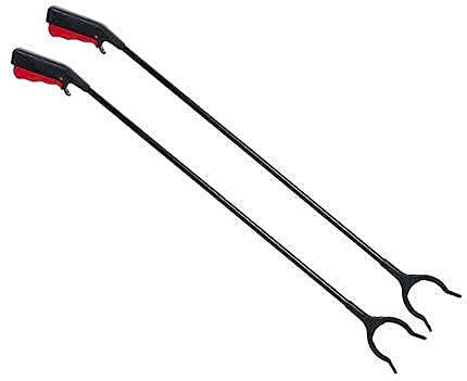 TRoki Premium - Herramienta Extensible para Recoger Basura para Asistencia a Personas Mayores, Palo Resistente para Recoger Basura con Pinza