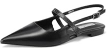 QUEEN HELENA Ballerine Donna con Strass Scarpe Basse Eleganti K3756 (Nero, Sistema Taglie Calzature EU, Adulto, Donna, Numero, Media, 38)