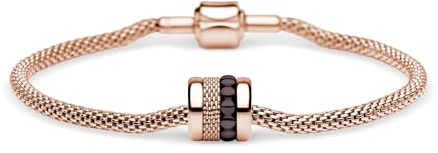 BERING Damarmband i rosé guld glänsande – Arctic Symphony Collection med rostfritt stål – DON-R-ME-190