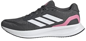 adidas Femme Runfalcon 5 Running Shoes, Grey Six/FTWR White/Bliss Pink, 36 EU