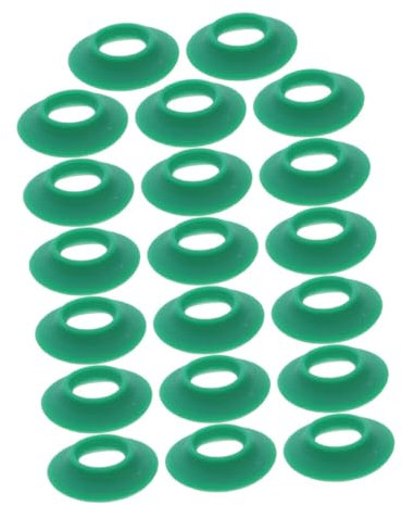 Luxshiny 20 Pezzi Accessori per bottiglie di birra tappo di chiusura sigillante tappi di bottiglia alla rinfusa tappo di chiusura della bottiglia Gel di silice Green