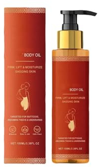 Aceite Reafirmante Corporal Mágico – Aceite Hidratante y Tensor para Brazos, Piernas, Abdomen y Cuerpo Completo – Nutre la Piel, Reduce las Líneas de Expresión y Mejora la Elasticidad (1)