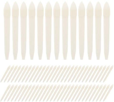 SHINEOFI 100 Unidades Puntas de Marcador de Fibra Recargables Diseño de Doble Punta Fina y Ancha para Dibujo Artístico y Escritura Precisa en Rotuladores de Pintura