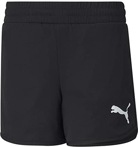 PUMA Mädchen Active G Shorts, Puma Black, 104 EU