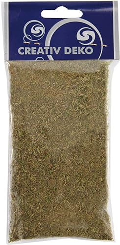 dekoprojekt Streumoos im Beutel 200 ml (Braun, Naturkautschuk, Weihnachten, Figurine, Figur)