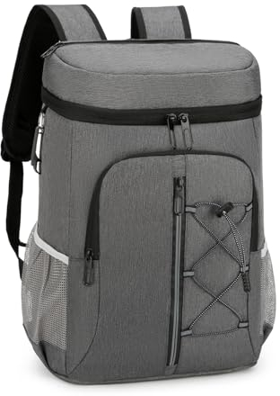 JANSBEN Kühltaschen 28 Liter Picknickrucksäcke mit Flaschenöffner Picknickkorb Wasserdicht Kühlrucksack Isoliertasche Thermotasche Lunchtasche für Arbeit,Ausflug, Picknic, BBQ,Camping, Schule, Strand