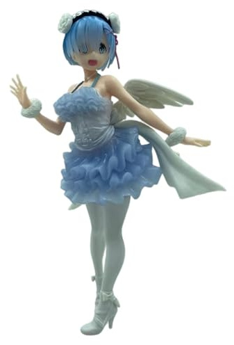 REOZIGN Figurine d'ange, d'action d'ange Debout 24 Cm / 9,4 Pouces De Décoration De Statue Jeu Modèle Fait À La Main pour Les Fans D'anime Cadeau