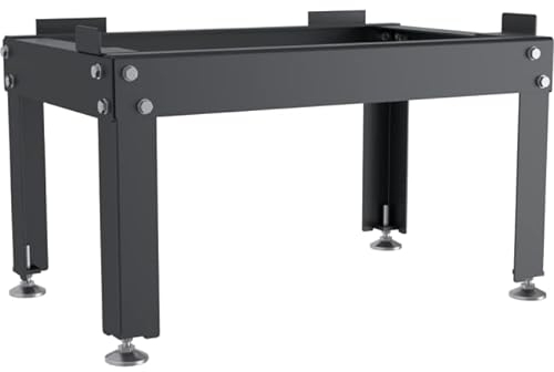 KRATKI Insert de Cheminée Compatible avec le Modèle Zuzia Eco 12 avec 4 Pieds Réglable en Hauteur jusqu'à 5 cm Noir