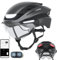 Lumos Ultra E-Bike Smart-Helm | NTA 8776 Zertifiziert | LED-Front- & Rücklichter | Einziehbares Visier | App-Steuerung | Für E-Bike, Scooter, Radfahren | Erwachsene, Männer, Frauen